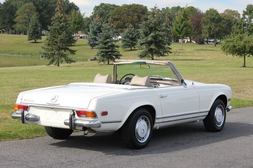 1971 Mercedes Benz 280SL Roadster/Manual Gear Box, image 3