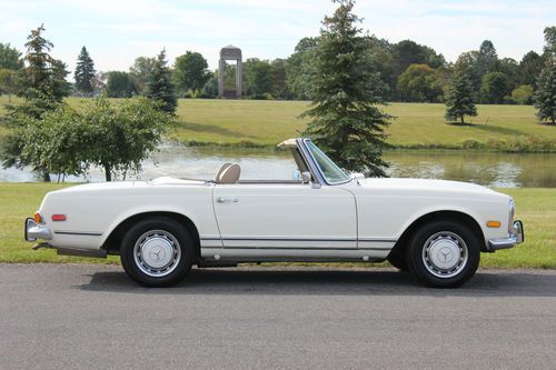 1971 Mercedes Benz 280SL Roadster/Manual Gear Box, image 4