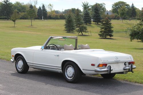 1971 Mercedes Benz 280SL Roadster/Manual Gear Box, image 5
