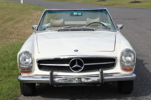 1971 Mercedes Benz 280SL Roadster/Manual Gear Box, image 7