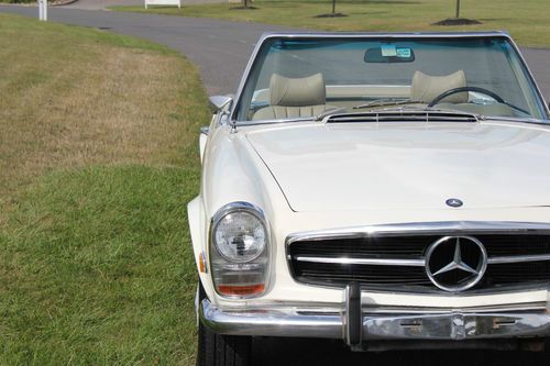 1971 Mercedes Benz 280SL Roadster/Manual Gear Box, image 9