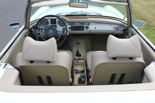 1971 Mercedes Benz 280SL Roadster/Manual Gear Box, image 17
