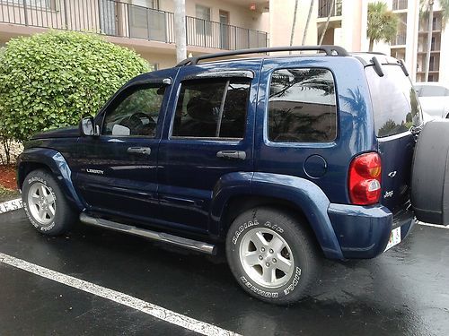 2003 jeep liberty limited sport utility 4-door 3.7l