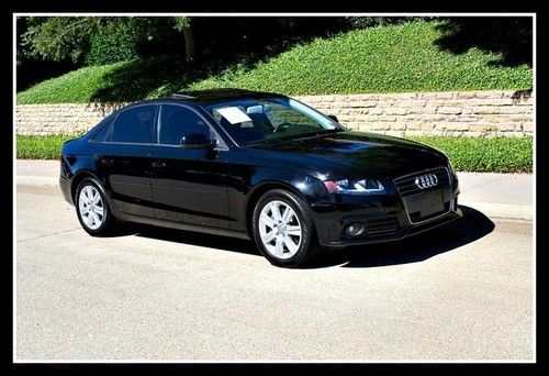 2011 audi a4 2.0t 4dr. sedan, black / black, bluetooth, warranty, we finance