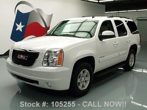 2013 gmc yukon slt 8-pass heated leather rear cam 32k texas direct auto