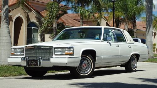 1990 cadillac fleetwood brougham delegance 5.7 ltr selling no reserve