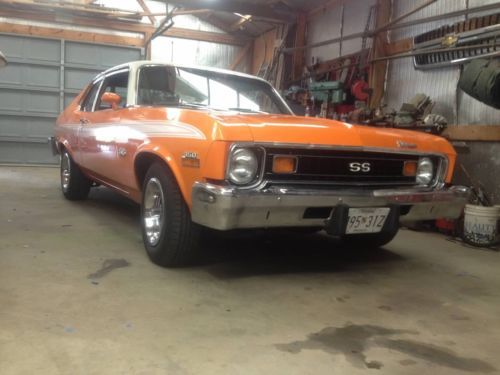 1973 chevrolet nova custom hatchback 2-door 5.7l