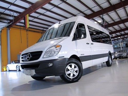 07 dodge sprinter 2500 crd 318 cdi diesel mercedes limo auto tv dvd neon lights