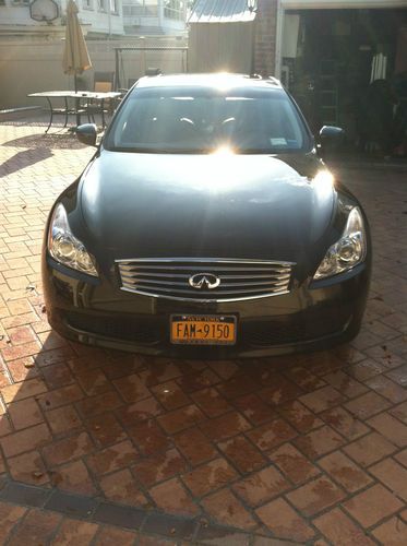 2008 g37 infiniti base coupe black