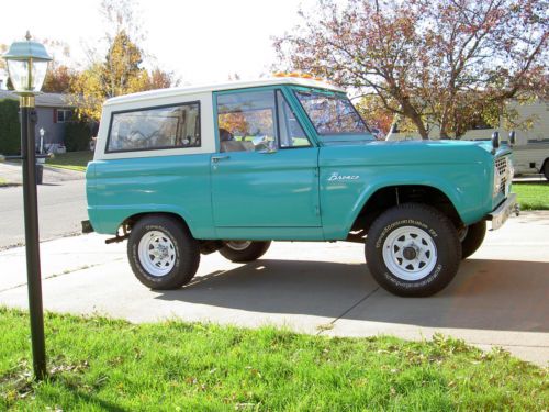 1966 ford bronco original uncut with upgrades