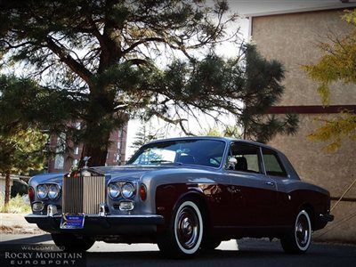 1969 rolls-royce corniche rare mulliner park ward coupe