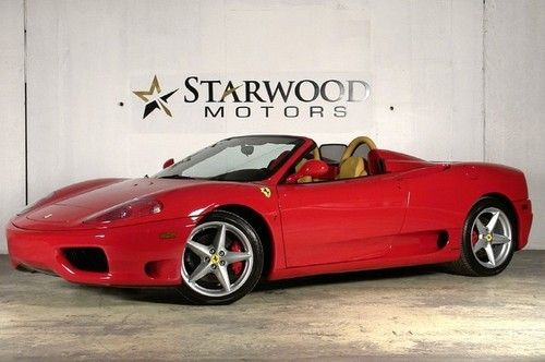 2004 ferrari 360  f1 spider we finance