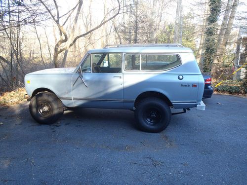 1976 international harvester scout ii