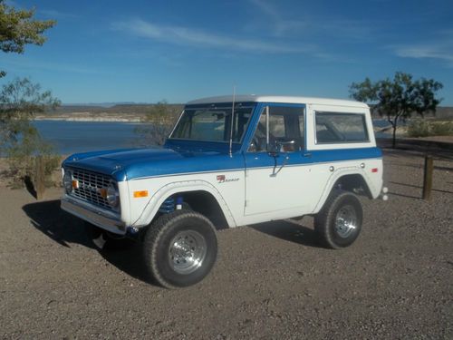 1974 ford bronco sport "302 v8" beautiful &amp; ready to drive