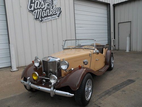 1952 mg td replica factory built by allison in 1980 offered by gas monkey garage