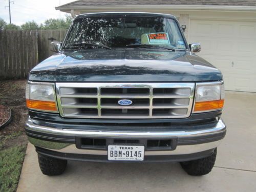 1995 ford bronco eddie bauer 4x4  5.8l v8 auto.  nevada truck
