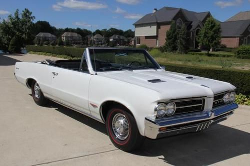 Buy New 64 Pontiac Gto Convertible 389tri Power Numbers Match In