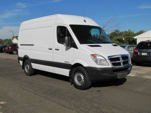 Dodge sprinter 2500 turbo diesel cargo van!!! high top, one owner, autocheck!!!