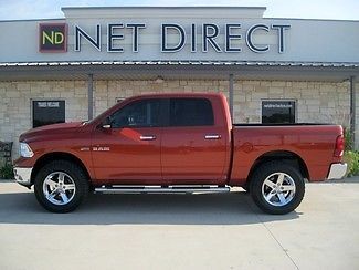 09 4wd leveled 5.7 hemi auto 72k mi 20&#039;s side steps net direct auto sales texas