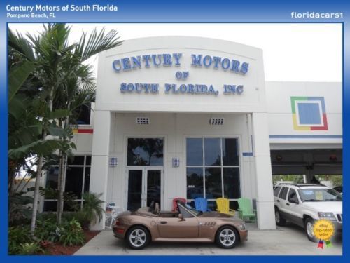 2000 bmw z3 convertible 2.5l 6 cylinder auto low mileage leather loaded