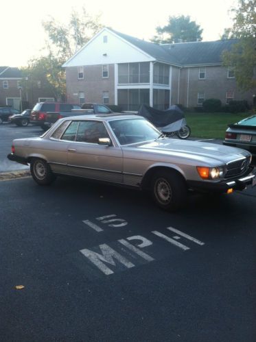 1978 Vintage Classic Mercedes Benz 450SLC - One owner Fixed top Coupe, image 4