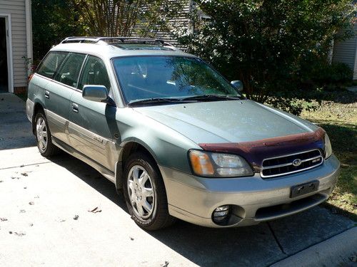 2001 subaru outback ll bean edition clean title ice cold a/c double moon roof