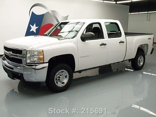 2008 chevy silverado 2500hd crew 4x4 6pass bedliner 53k texas direct auto