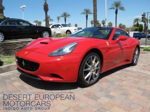 2010 ferrari california 2+2 convertible rosso corsa nero 20 diamond magneride