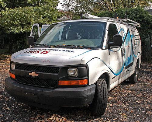 2006 chevrolet express 2500 base extended cargo van 3-door 4.8l