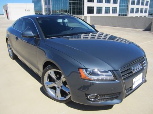 2010 audi a5 premium plus- navigation- sport- back up camera-