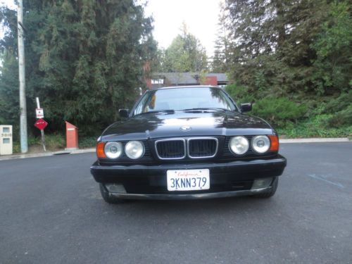 1995 bmw 540i e34- 2 owners, rust-free california car, immaculate, no reserve!!!