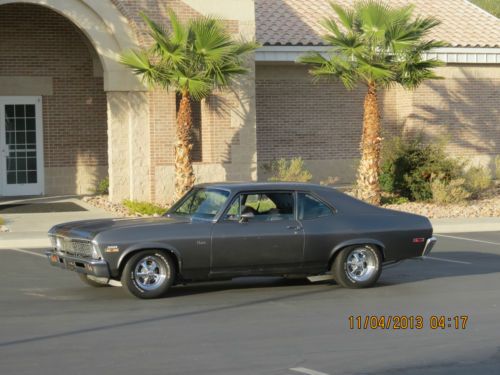 No reserve 1972 chevy nova coupe 350 automatic runs and drives fast car built