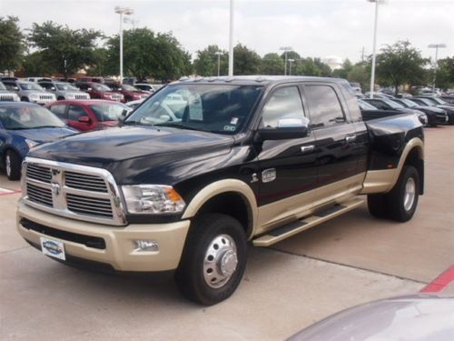 2012 ram 3500 laramie longhorn extended crew cab pickup 4-door 6.7l