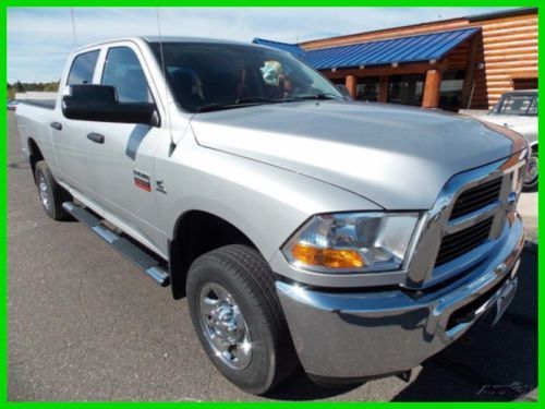 2012 ram 2500 st crew used silver turbo 6.7l diesel automatic 4wd 4 door truck