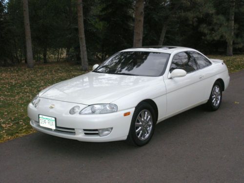 1992 lexus sc400 coupe - pivotal automotive milestone - 61,000 original miles !!