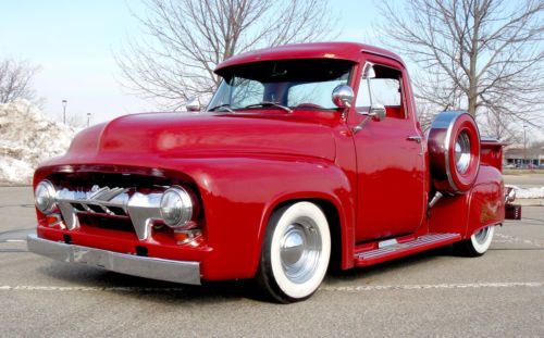 1954 ford f100 custom hot rod pickup