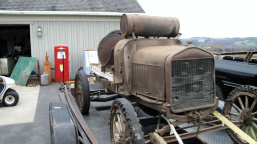 1922 ford model t ford truck that has been coverted lumber saw-nice-interesting