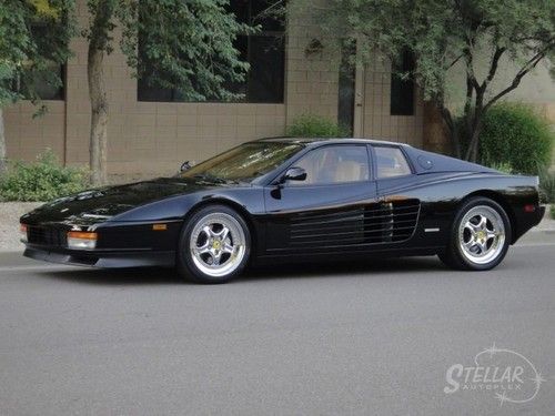 1990 ferrari testarossa california car loaded 39,314 miles fresh belt service