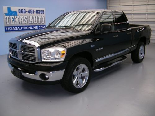 We finance!!!  2008 dodge ram 1500 lone star 4x4 hemi crew cab 1 own texas auto