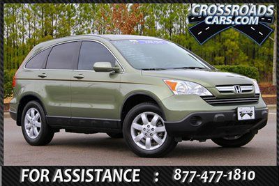 2008 honda cr-v leather, sunroof all wheel driver htd seat cd changer exl crcars