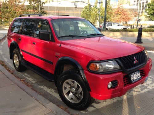 2001 mitsubishi montero sport xs sport utility 4-door 3.5l