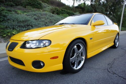 2004 pontiac gto - yellow jacket - 15750 original miles