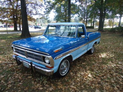 1972 ford f-100 ranger xlt pick up a/c v/8 ps pb