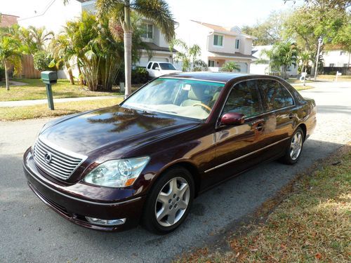 2004 lexus ls430 base sedan 4-door 4.3l