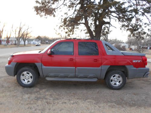 2002 chevrolet avalanche 1500 z71 crew cab pickup 4-door 5.3l