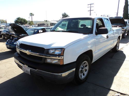 2005 chevrolet silverado 1500 base standard cab pickup 2-door 4.3l, no reserve