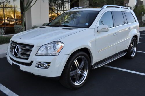 2008 mercedes-benz gl550 amg 4matic w/navigation &amp; rear entertainment