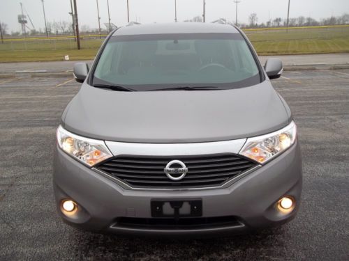 2012 nissan quest sl model   leather camera  only 12k miles  heated seats  clean
