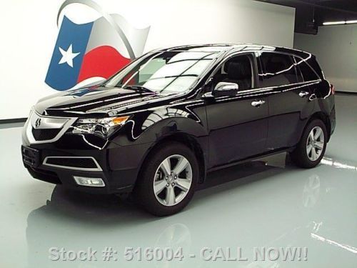 2012 acura mdx tech sh-awd sunroof nav rear cam 19k mi texas direct auto