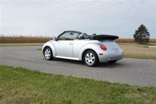 2003 vw new beetle gls convertible for sale~5 speed~alloys~leather~no reserve